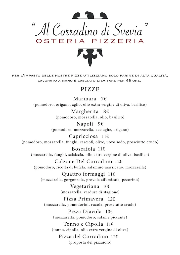 Menu_𝐎𝐬𝐭𝐞𝐫𝐢𝐚 𝐏𝐢𝐳𝐳𝐞𝐫𝐢𝐚 