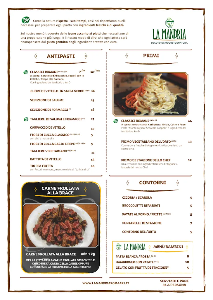 Menu_Ecoturismo La Mandria_Borgo Lotti_immagine_1