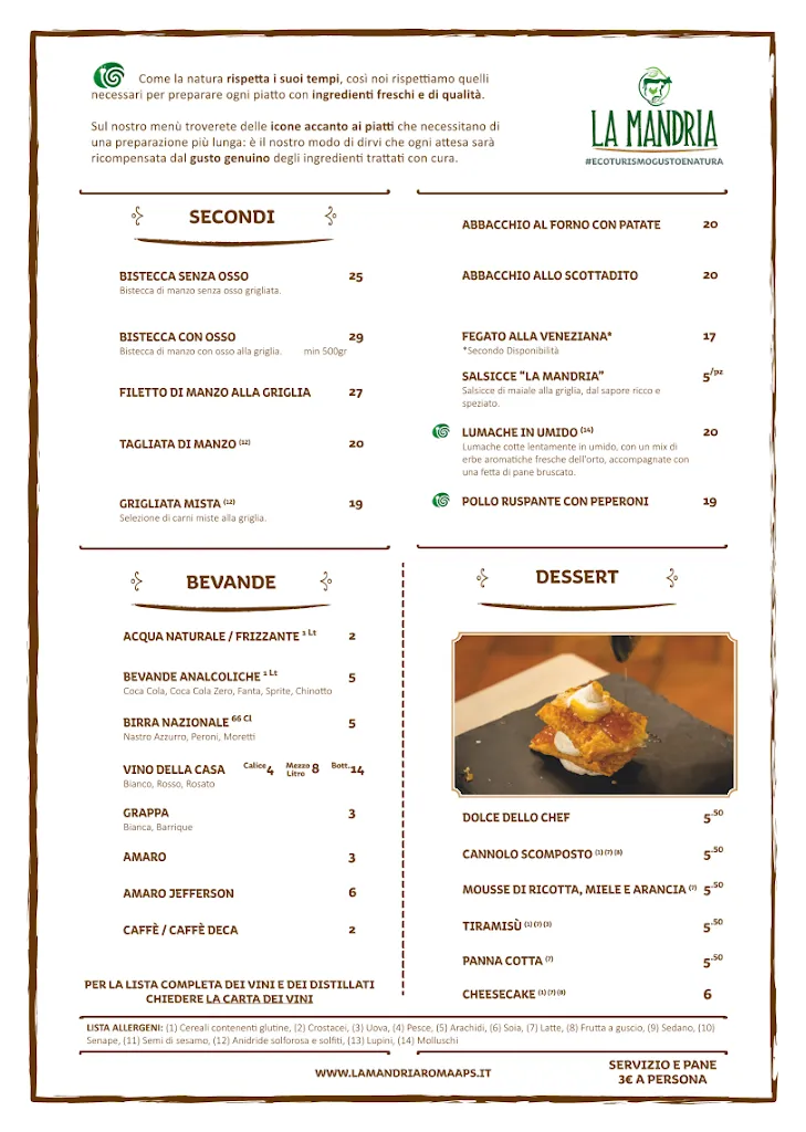 Menu_Ecoturismo La Mandria_Borgo Lotti_immagine_2