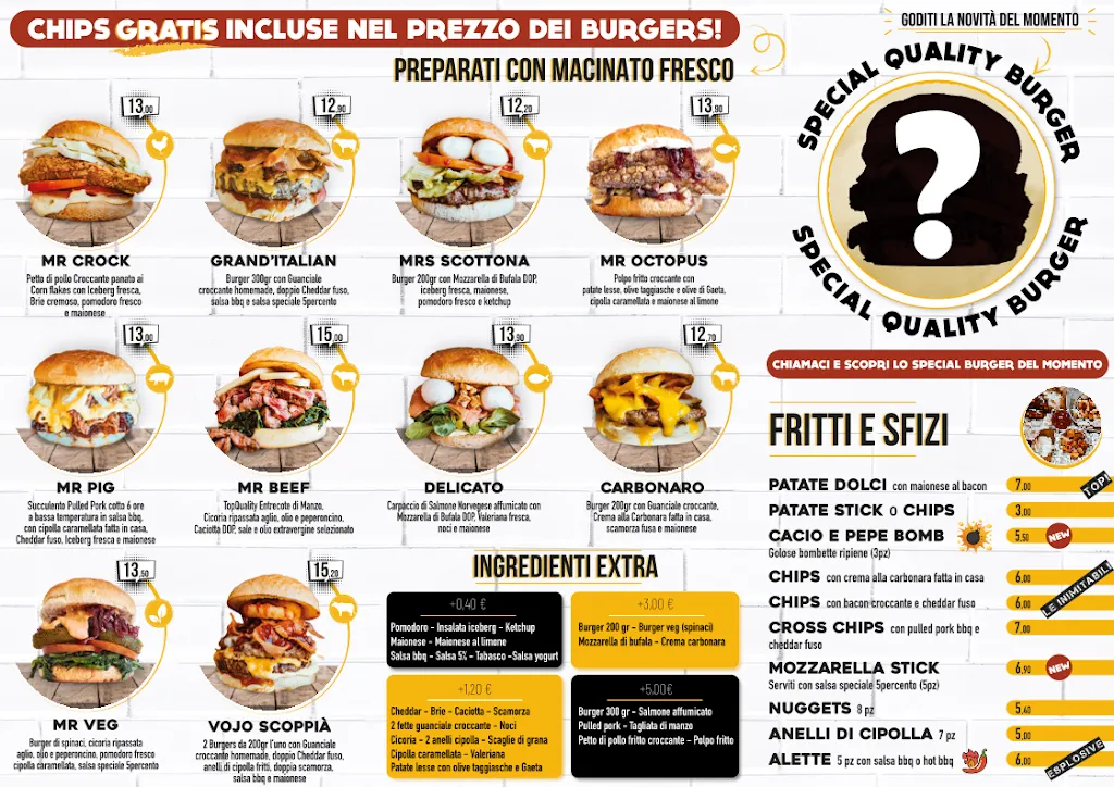 Menu_5percento Quality Burgers & Things_Borgo Lotti_image_1