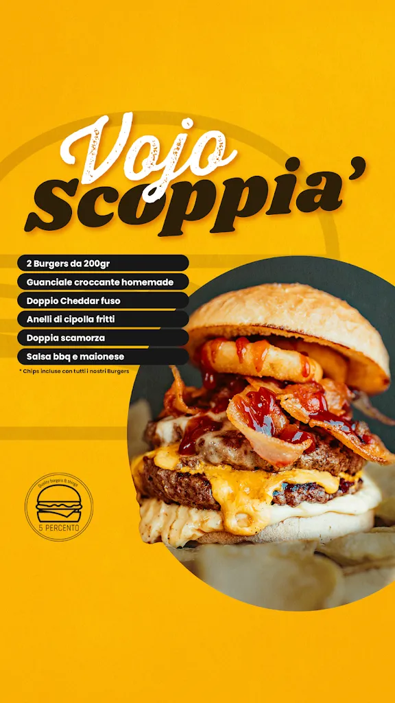 Menu_5percento Quality Burgers & Things_Borgo Lotti_image_2