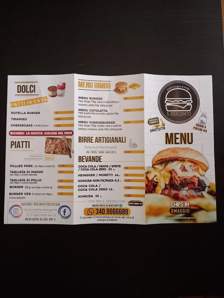 sabrina mineo_5percento Quality Burgers & Things_Borgo Lotti_review