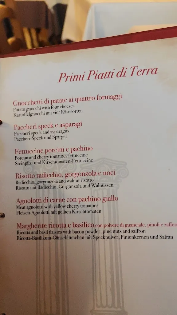 Menü_Ristorante l'Antica Via_Borgo Lotti_Bild_1