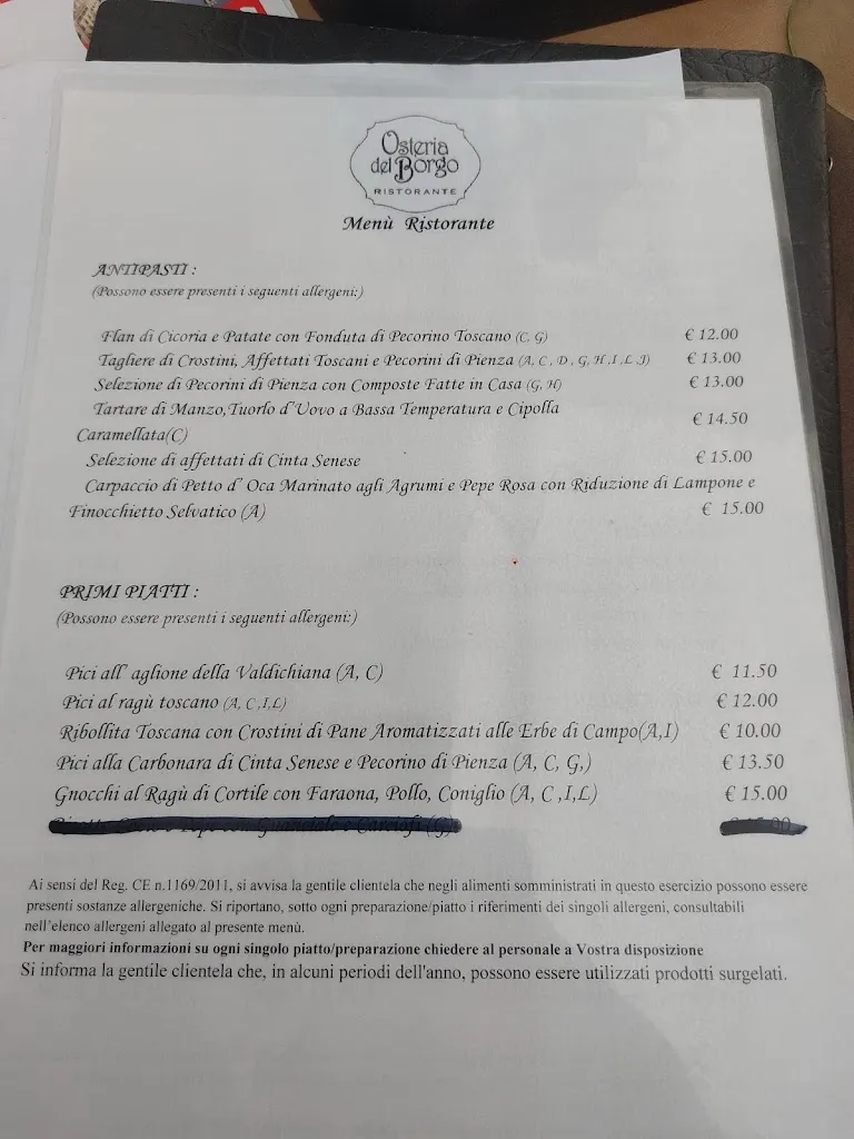 Menu_Osteria del Borgo_Borgo Lotti_image_4