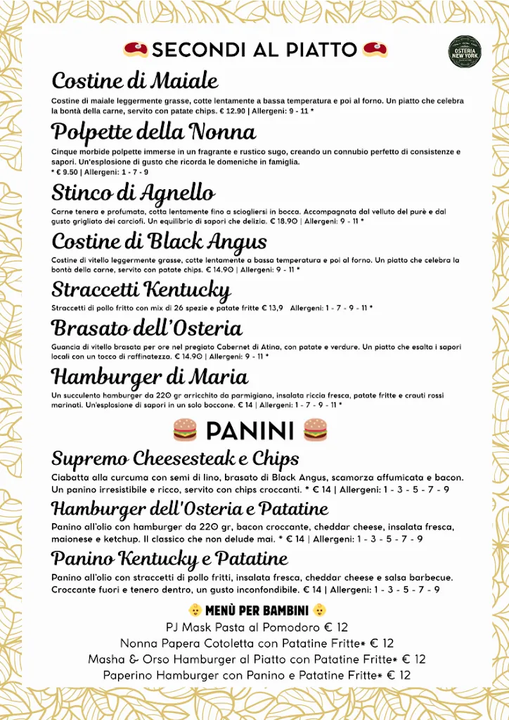 Menu_Osteria New York_Broccostella_image_1