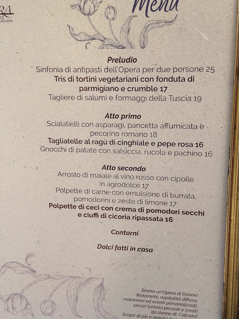 Menu_Opera Ristorante Calcata_Calcata Nuova_image_1