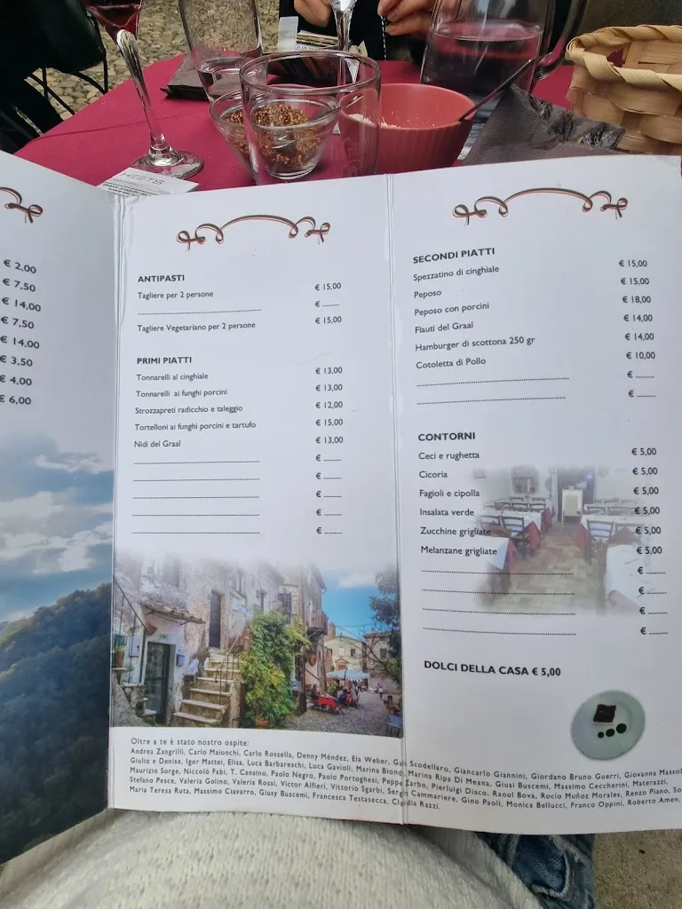 Menu_Il Graal Ristorante/Bar_Calcata Nuova_image_4