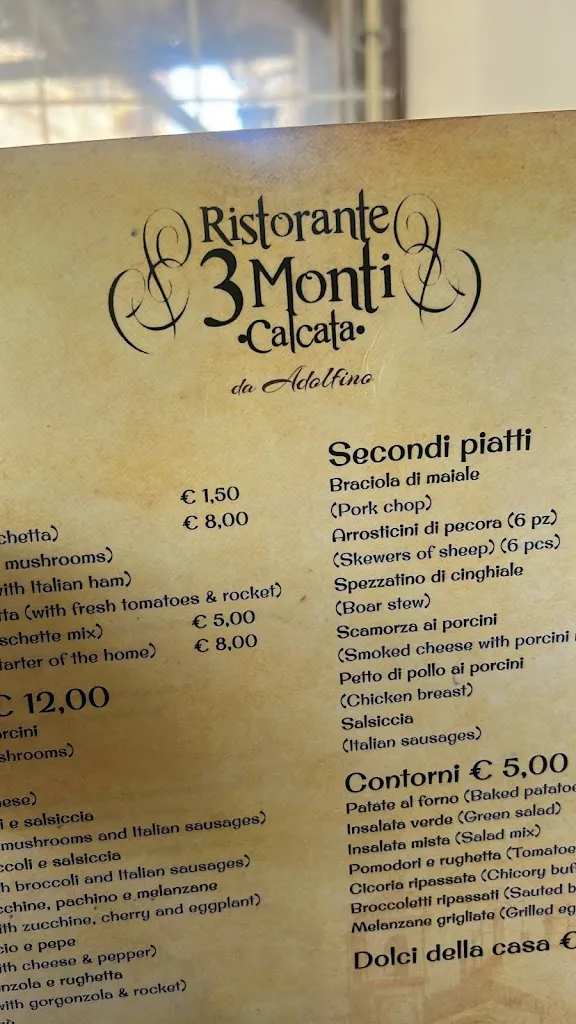 Menu_I Tre Monti Da Adolfino_Calcata Nuova_image_2