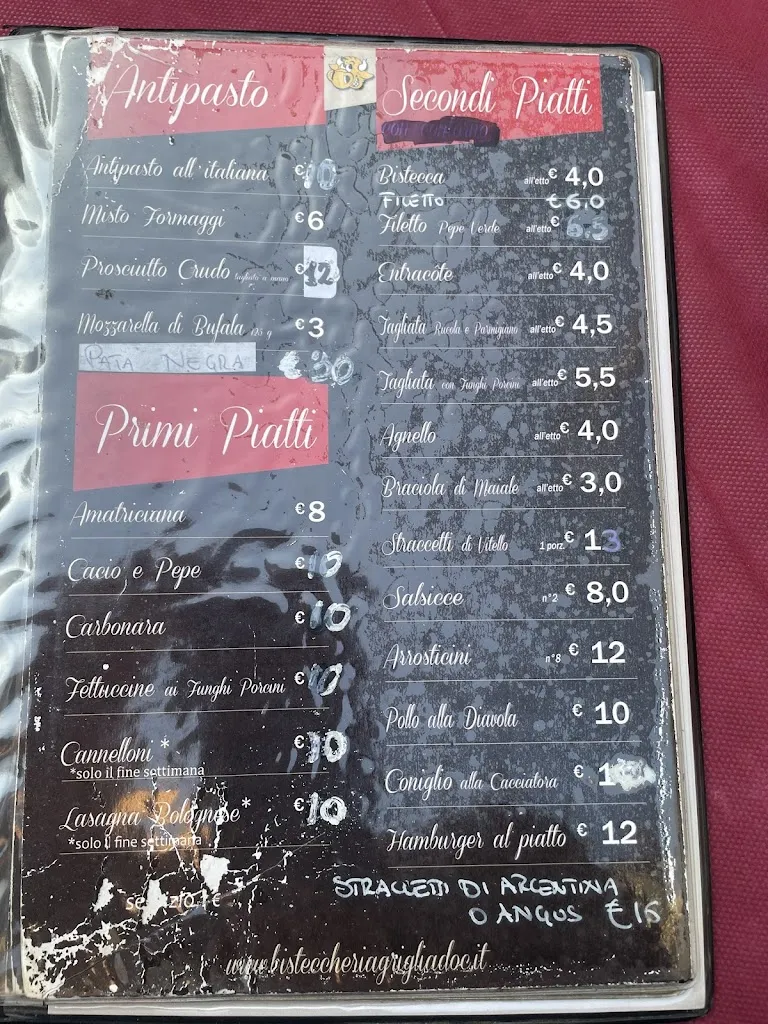 Menu_Bisteccheria Griglia DOC_Campo di Carne_immagine_1