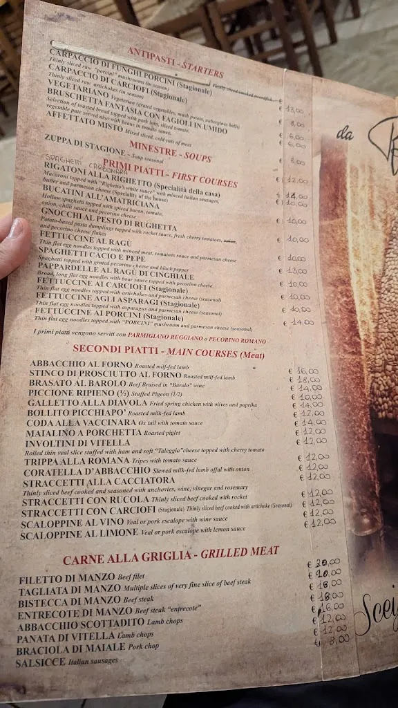 Menu_Da Righetto_Campagnano di Roma_image_1