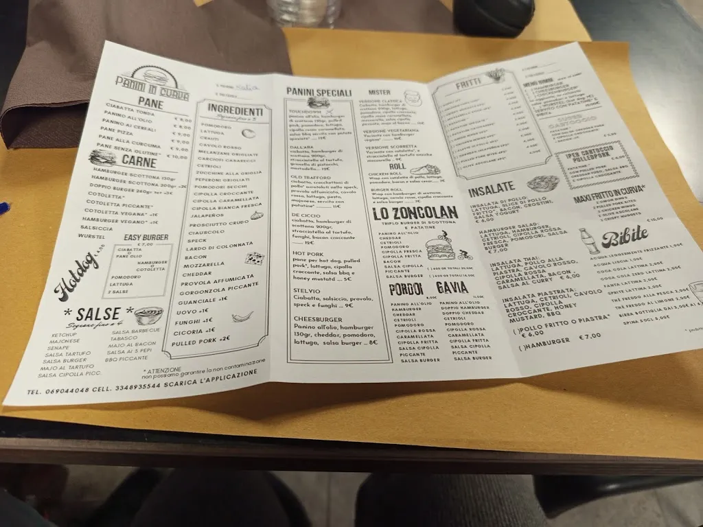 Menu_Panini in Curva_Campagnano di Roma_immagine_2