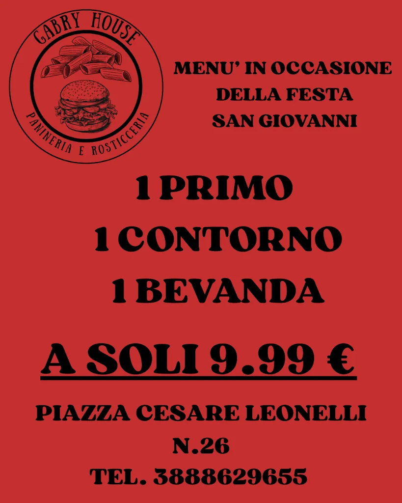 Menu_Gabry house_Campagnano di Roma_image_2