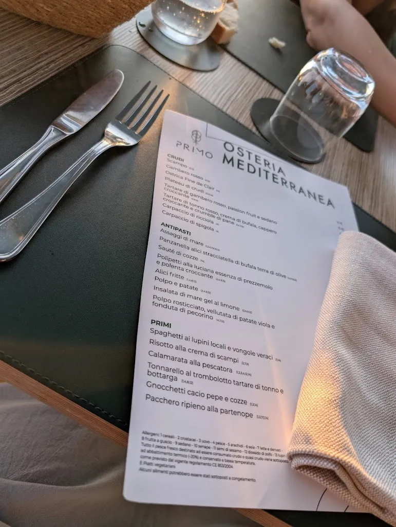 Menu_Primo Osteria Mediterranea - Torvajanica_Campo Jemini_image_1