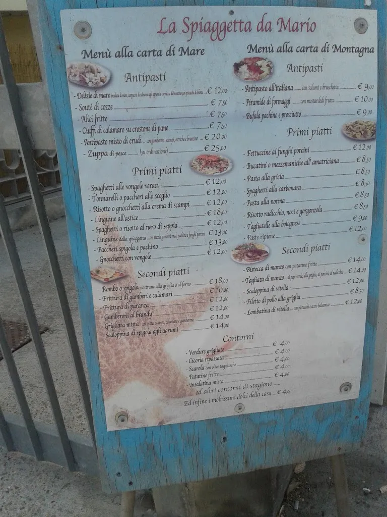 Menu_La Spiaggetta Da Mario_Campo Jemini_image_2