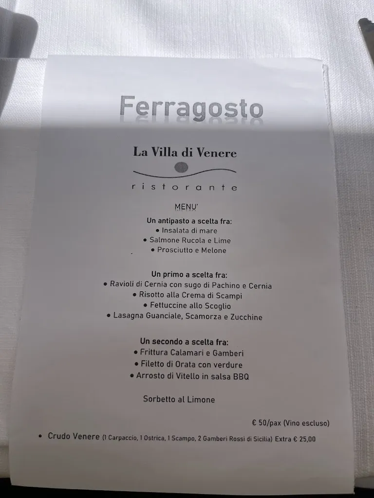 Menu_Ristorante La Villa di Venere_Campo Jemini_image_1