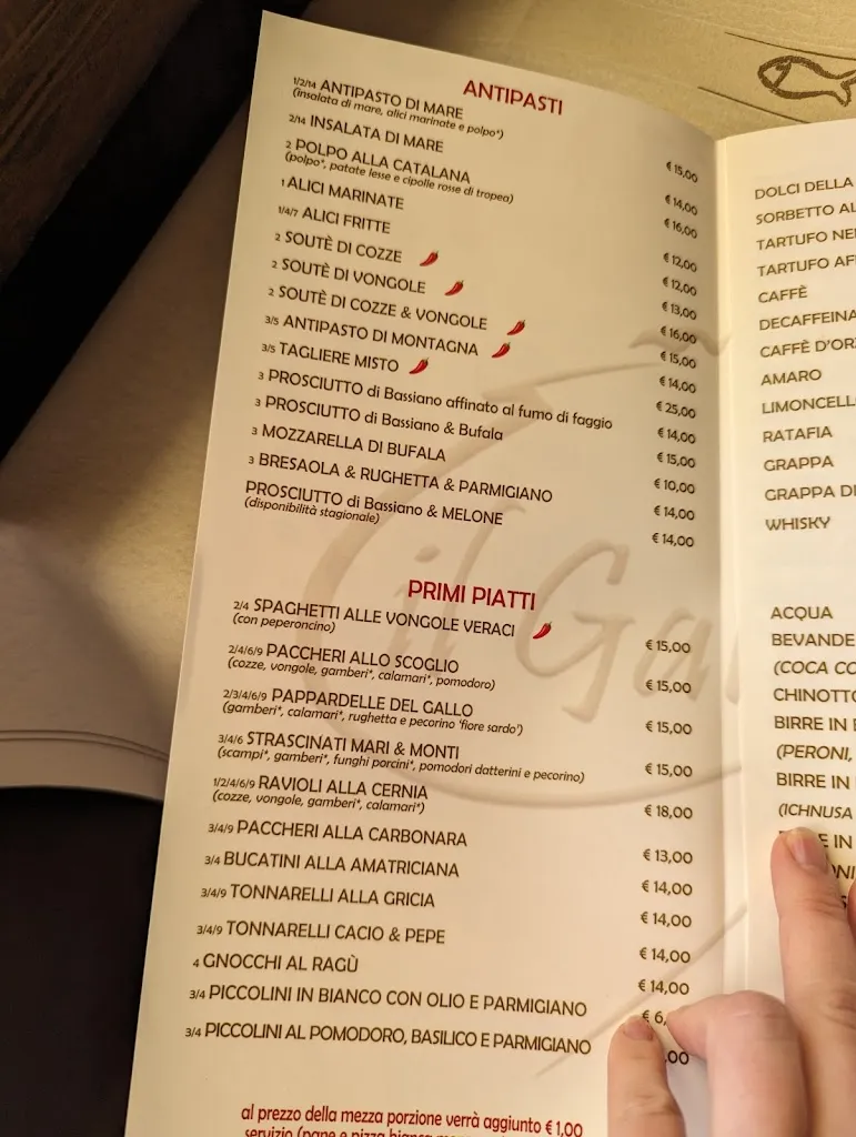 Menu_IL GALLO dal 1963_Campo Jemini_image_1