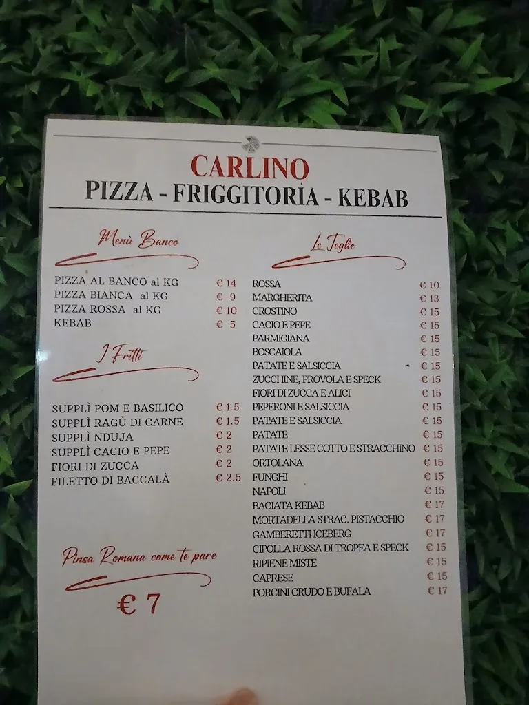 Menu_Carlino Pizzeria - Friggitoria - Kebab_Campo Jemini_image_1