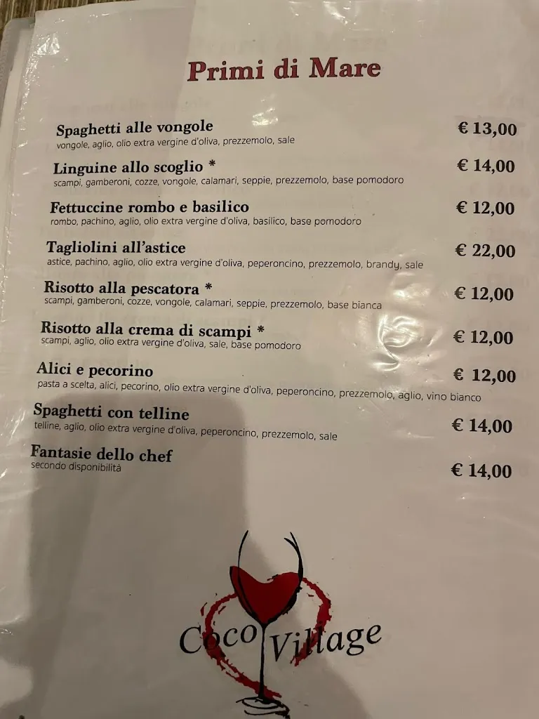 Menu_Ristorante Coco Village_Campo Jemini_immagine_1