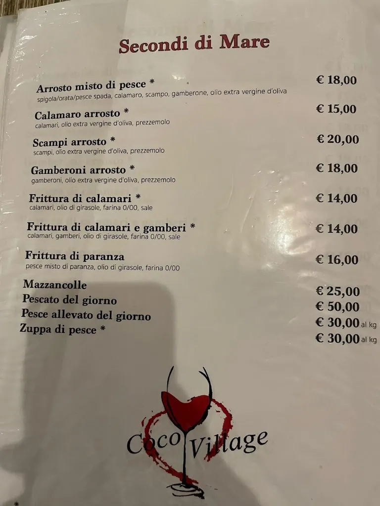 Menu_Ristorante Coco Village_Campo Jemini_immagine_2