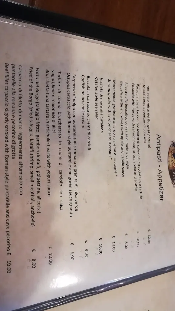 Menu_Osteria del Borgo_Bracciano_image_3