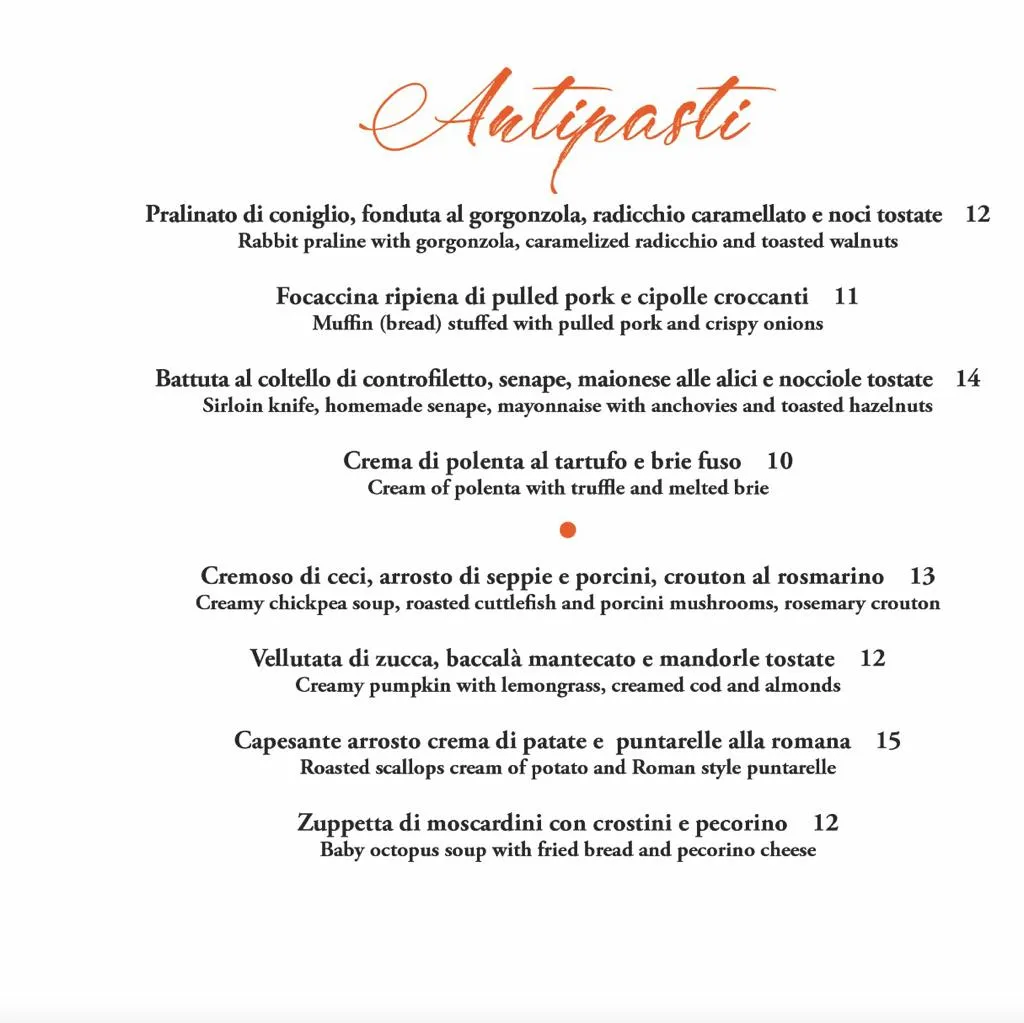 Menu_Ristorantino del Castello 🏰 Ristorante Bracciano_Bracciano_image_1