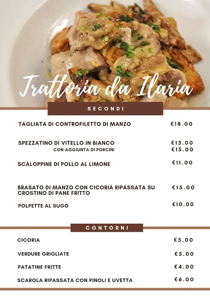 Menu_Trattoria Da Ilaria_Bracciano_image_1