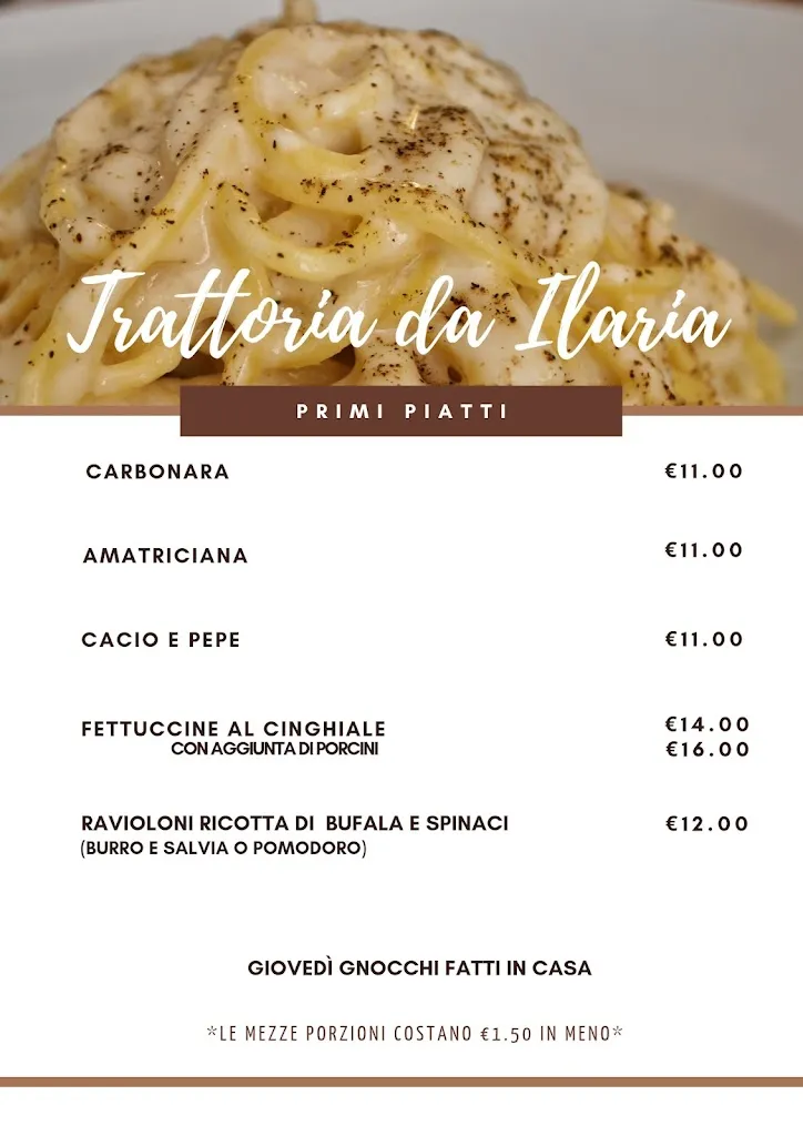 Menu_Trattoria Da Ilaria_Bracciano_image_2