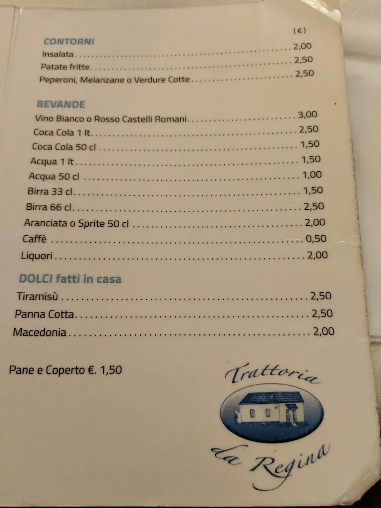 Menu_Trattoria Da Regina_Bracciano_image_3