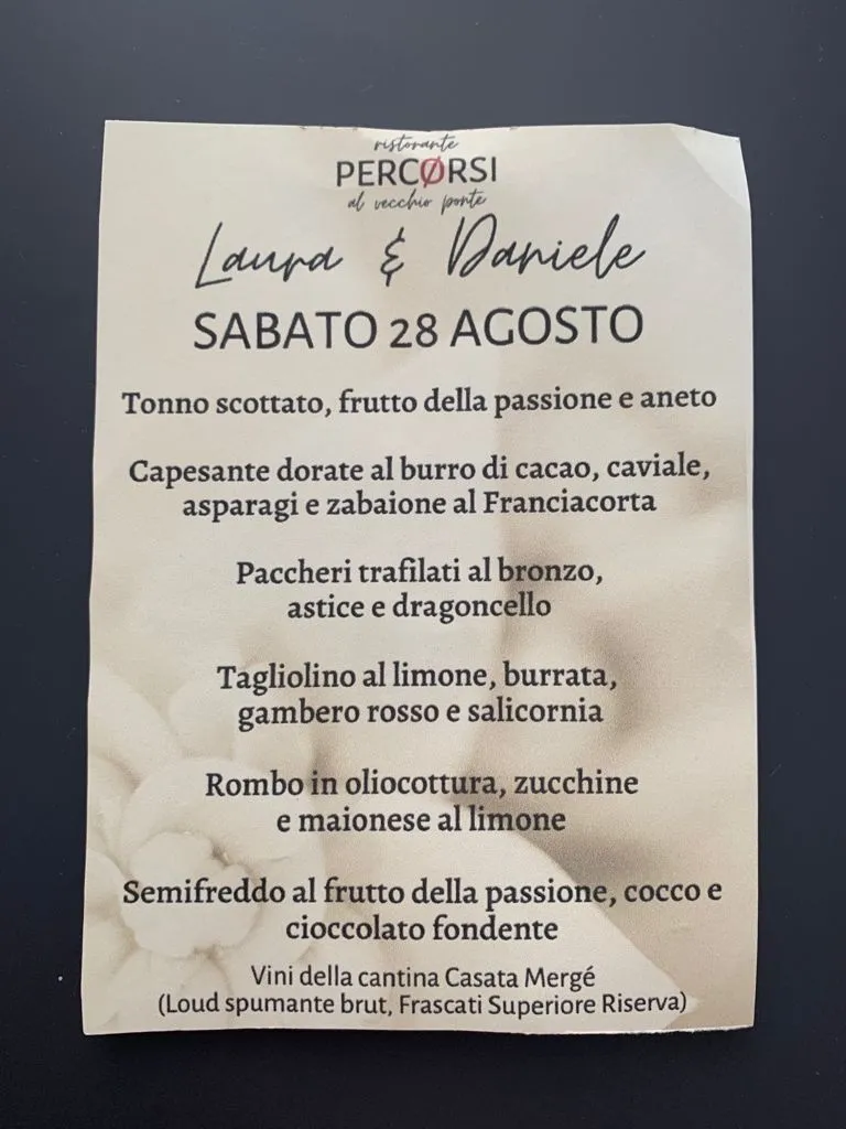 Menu_Ristorante Percorsi al Vecchio Ponte | Bracciano_Bracciano_image_3