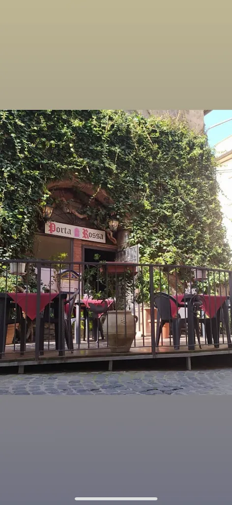 Porta Rossa restaurant in Bracciano