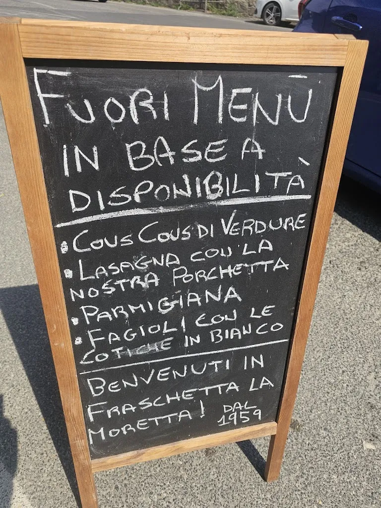 Menu_Fraschetta La Moretta_Bracciano_image_4