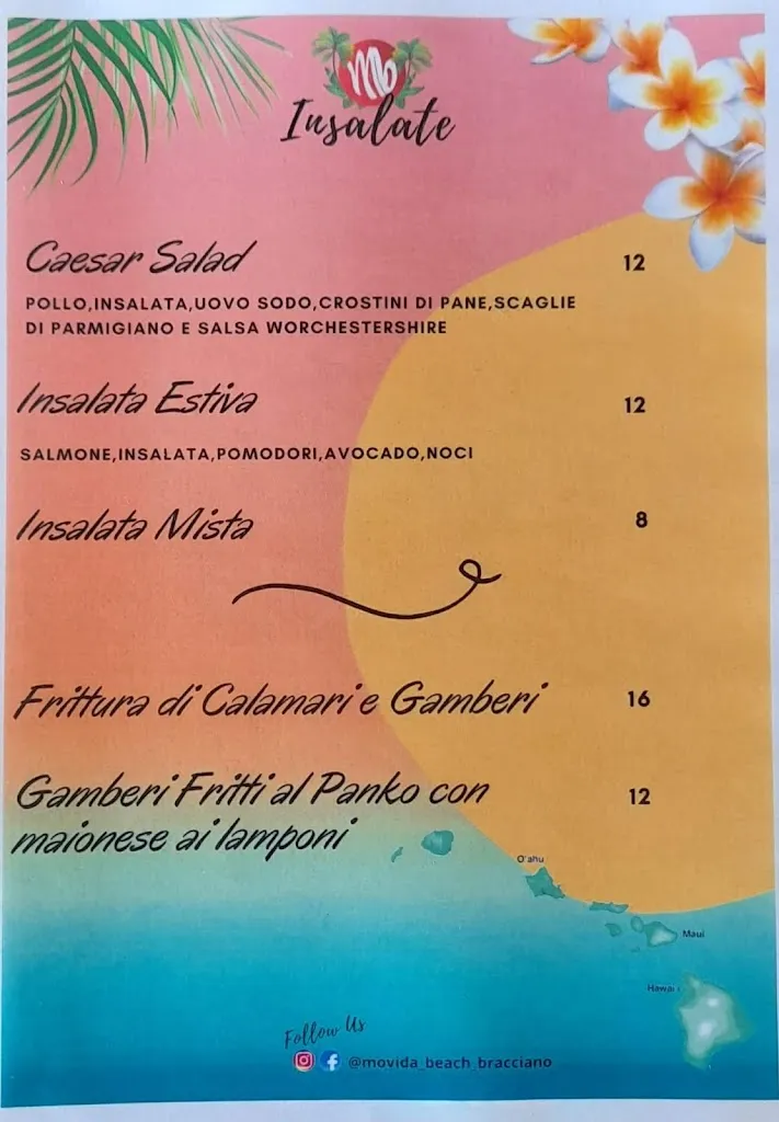 Menu_Movida Beach Bracciano_Bracciano_image_2