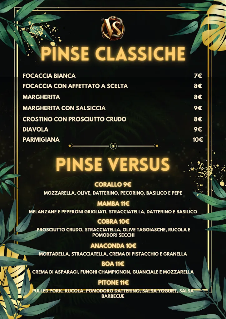 Menu_Versus Lounge Bar_Bracciano_image_1