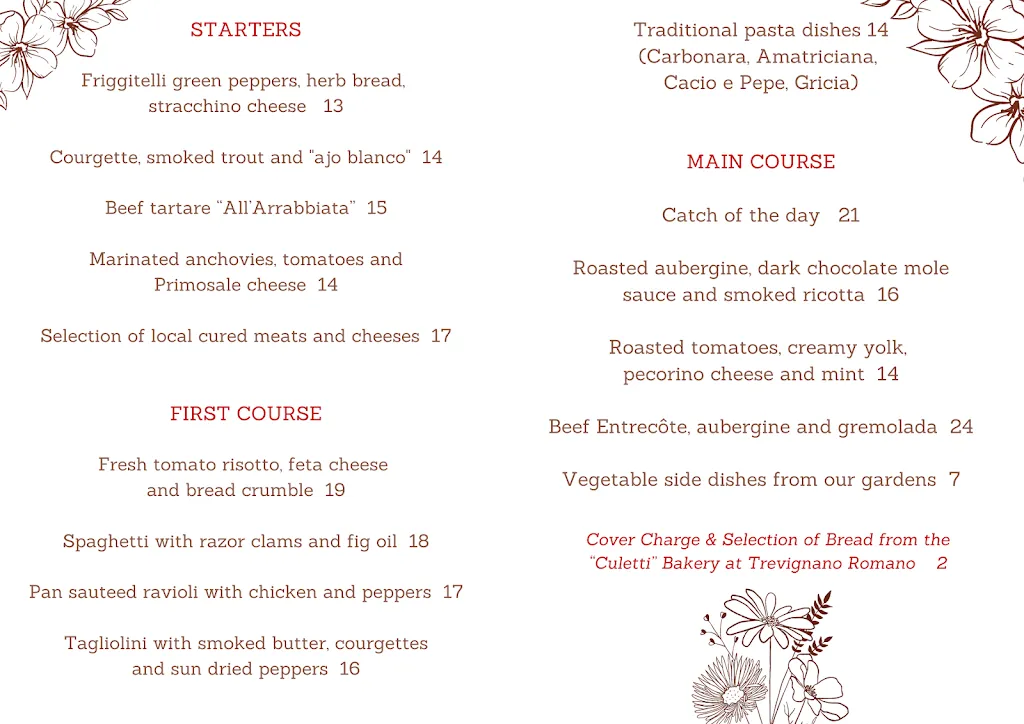 Menu_Vigna Caio Restaurant_Bracciano_image_1