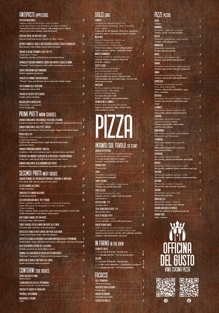 Menu_Officina del Gusto Vino Cucina Pizza_Bracciano_image_1