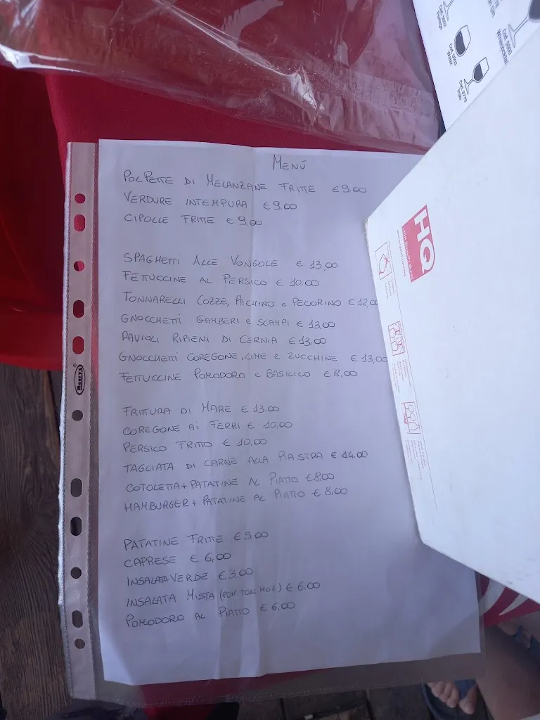 Menu_Ristorantino Da Maria Veranda sul lago_Bracciano_image_1