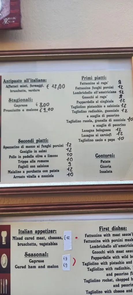Menu_Trattoria Da Ciucci Capranica_Capranica_image_2