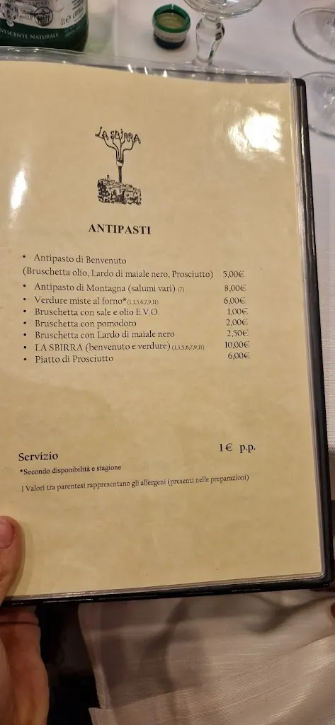 Menu_La Sbirra_Carpineto Romano_immagine_4
