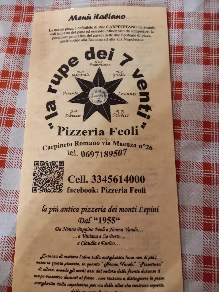 Menu_Pizzeria Feoli di Battisti Enrico_Carpineto Romano_image_3
