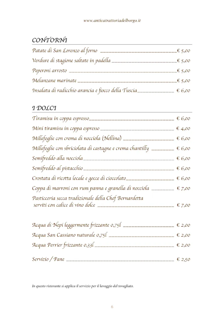 Menu_Antica Trattoria del Borgo_Caprarola_image_1