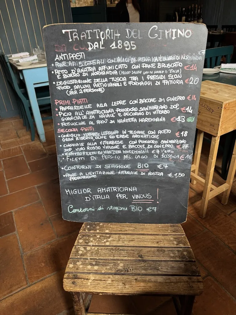 Menu_Trattoria del Cimino dal 1895_Caprarola_image_4