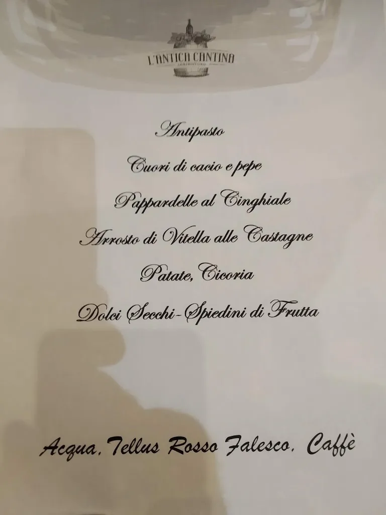 Menu_Agriristoro l'Antica Cantina_Caprarola_image_1