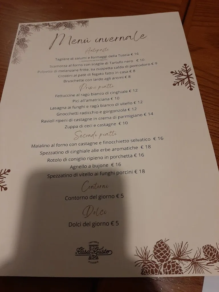 Menu_La Casa del Gusto di Cenci Riccardo_Caprarola_image_1