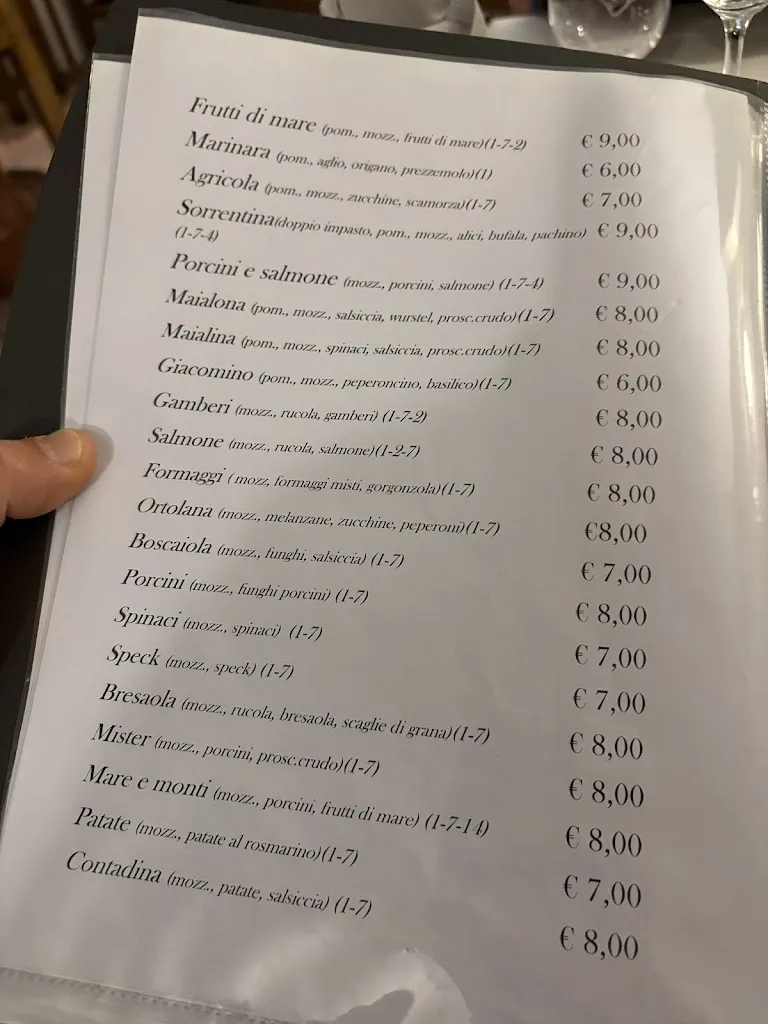 Menu_Il Farnese_Caprarola_image_4