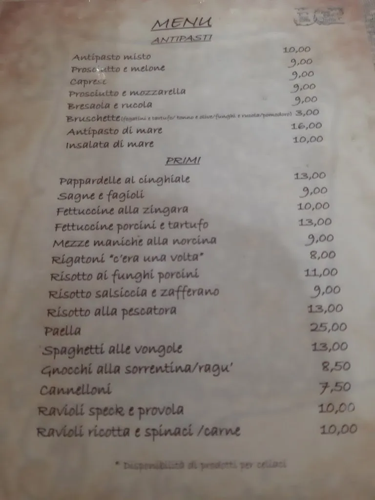 Menu_C'ERA UNA VOLTA ristorante_Casalattico_image_4