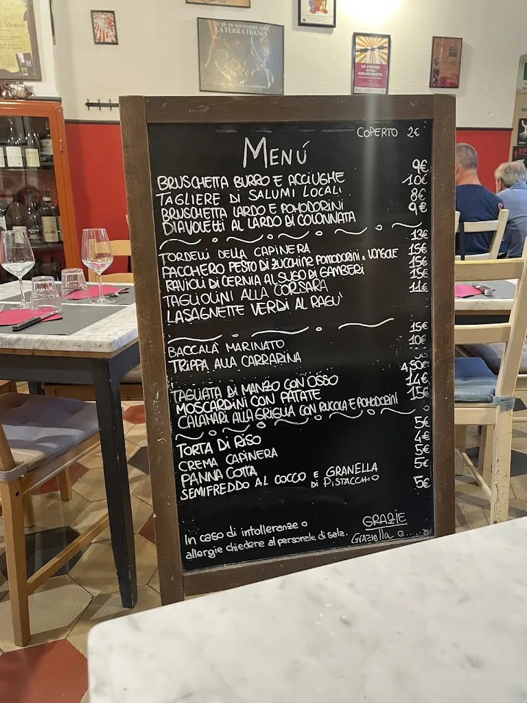 Menu_Osteria La Capinera_Carrara-Pontenuovo_immagine_1