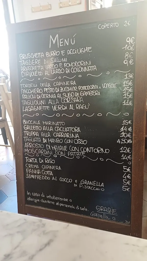 Menu_Osteria La Capinera_Carrara-Pontenuovo_immagine_3