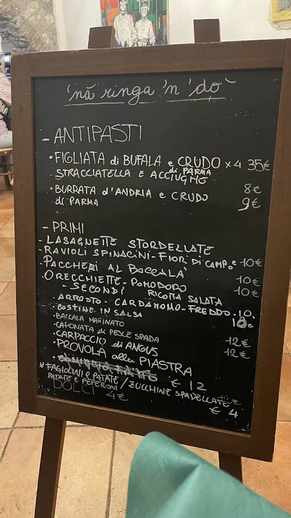 Menu_'Na 'Ringa 'n do'_Carrara-Pontenuovo_immagine_1