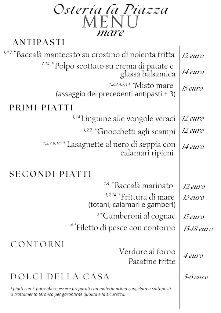 Menu_Osteria la Piazza_Carrara-Pontenuovo_image_1
