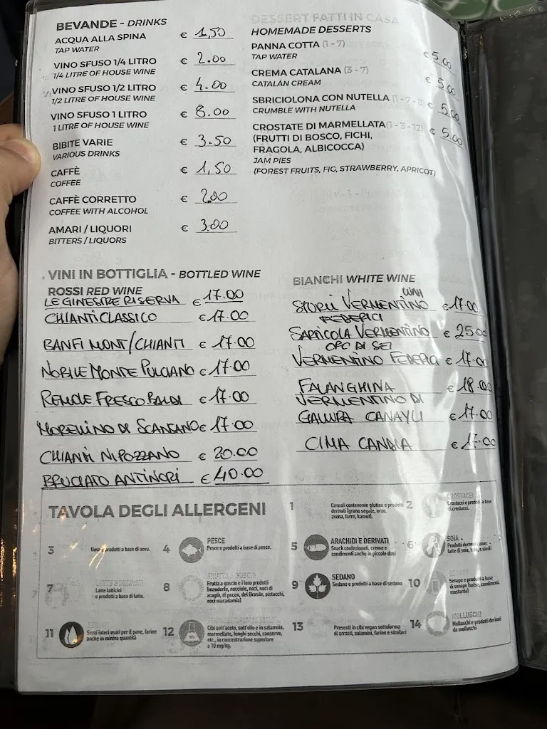 Menu_Osteria Gloria_Carrara-Pontenuovo_image_1